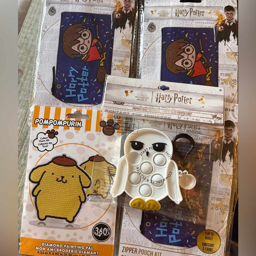 Harry Potter Puzzle and Star Wars Han Solo Figure Set